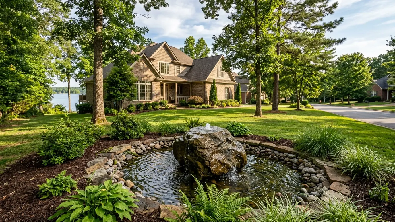 Ponds and water features in La Vergne, Tennessee