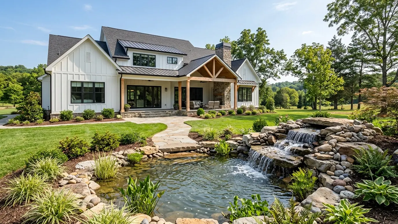 Ponds and water features in Nolensville, Tennessee