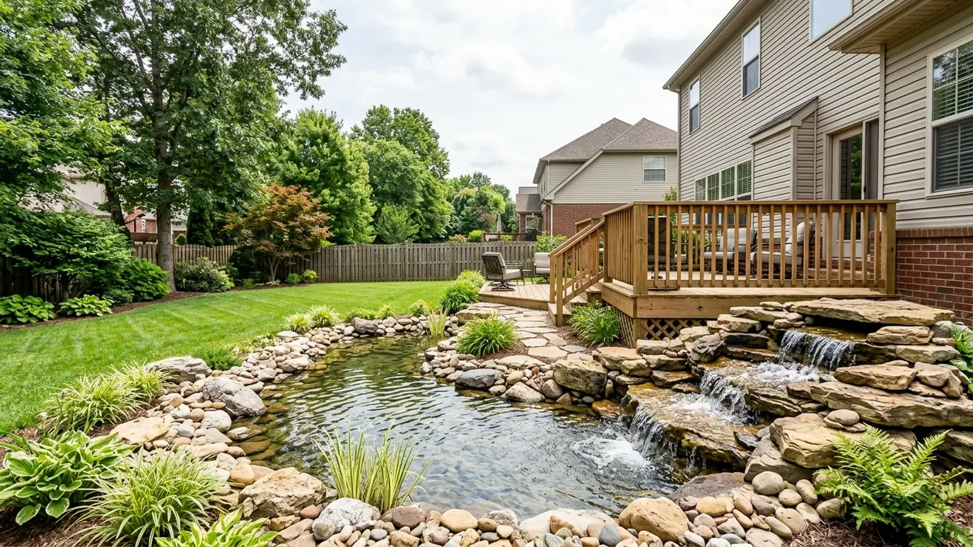 Ponds and water features in Smyrna, Tennessee