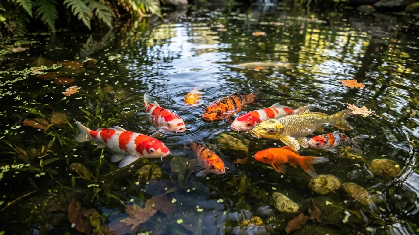 Goldfish and Small Pond Fish explained for Nashville and Middle Tennessee