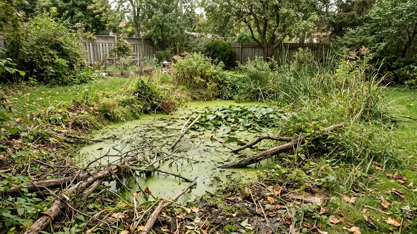 Neglected and Overgrown Ponds explained for Nashville and Middle Tennessee