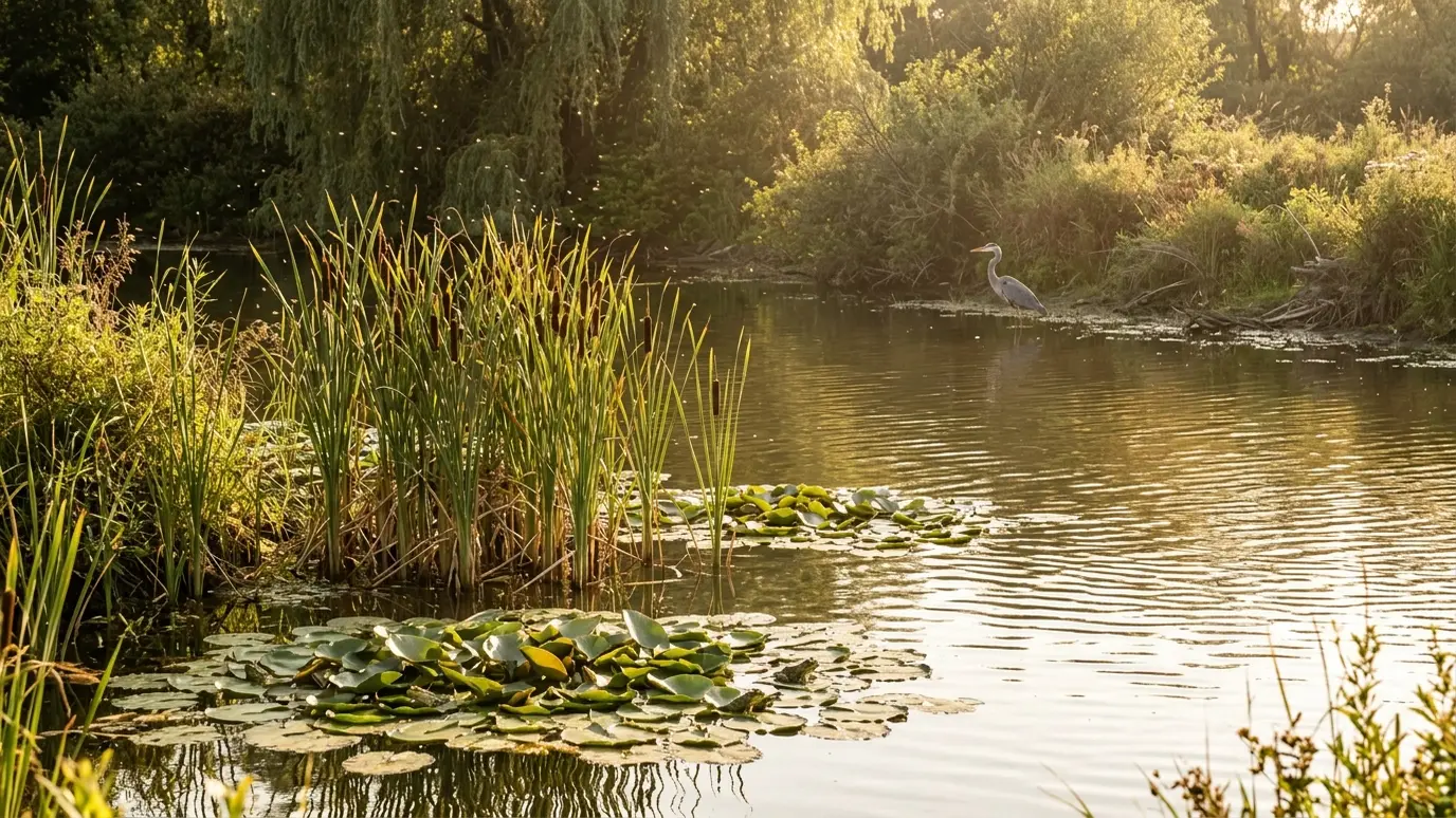 Wildlife Friendly Ponds explained for Nashville and Middle Tennessee
