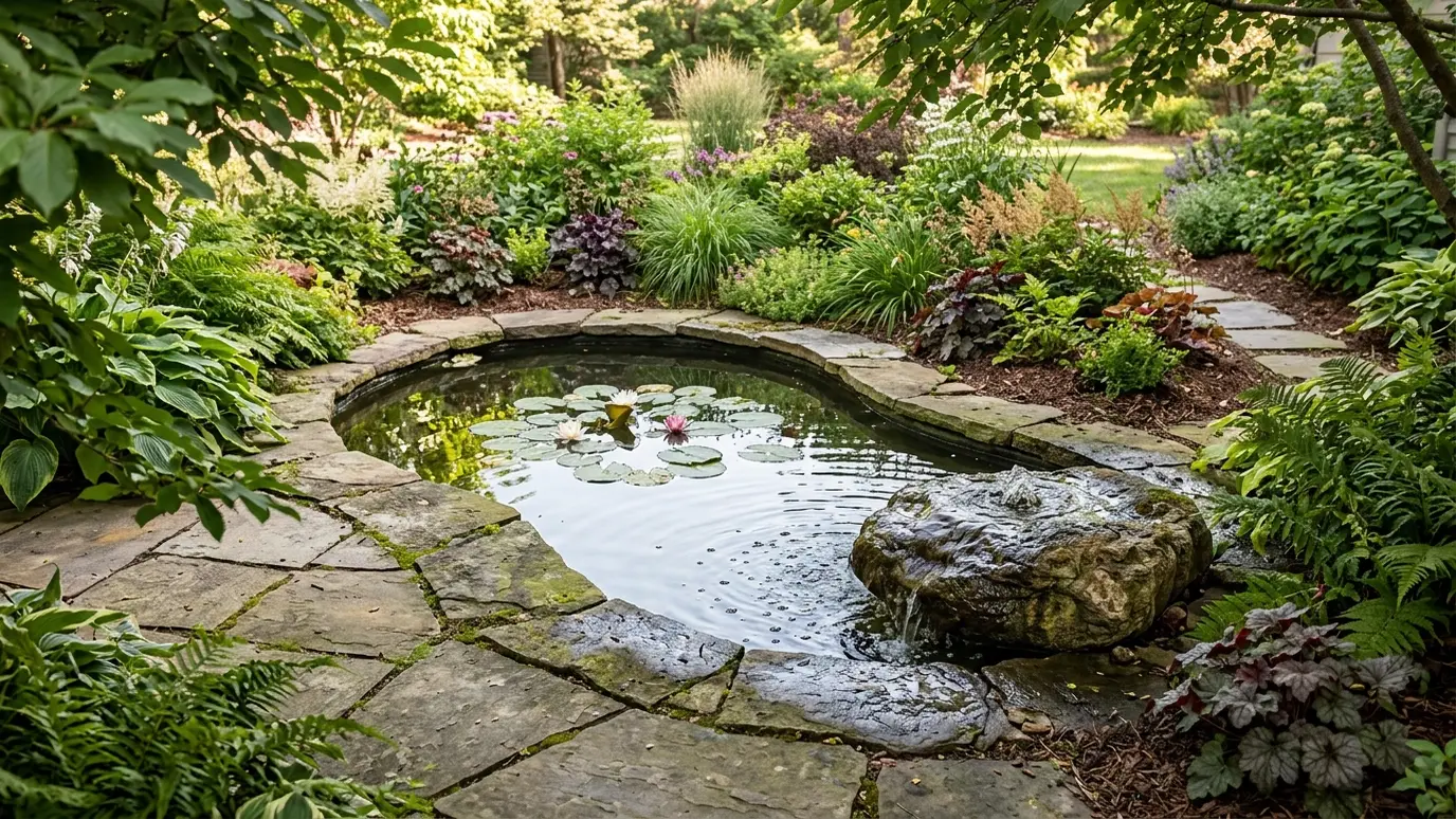Backyard Pond Installation in Nashville and Middle Tennessee