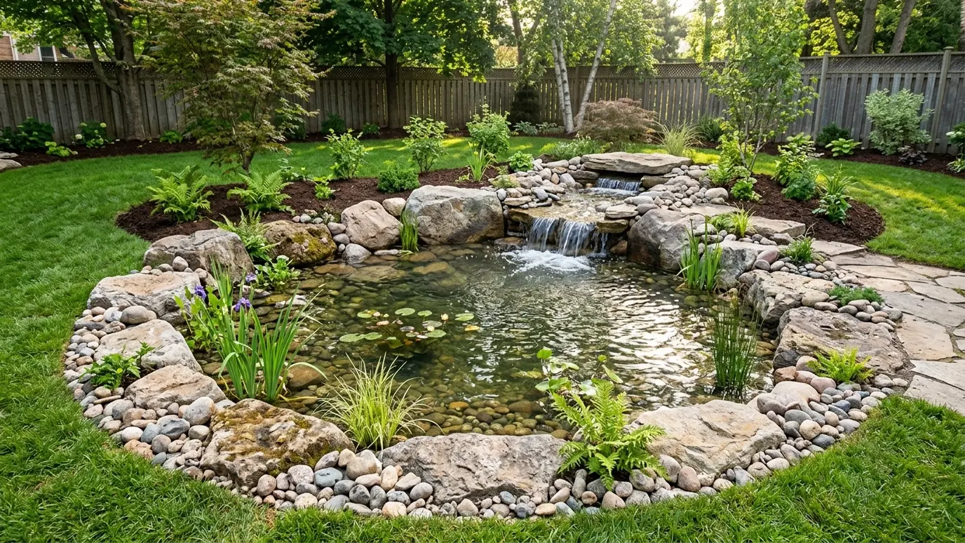 Custom Pond Installation in Nashville and Middle Tennessee