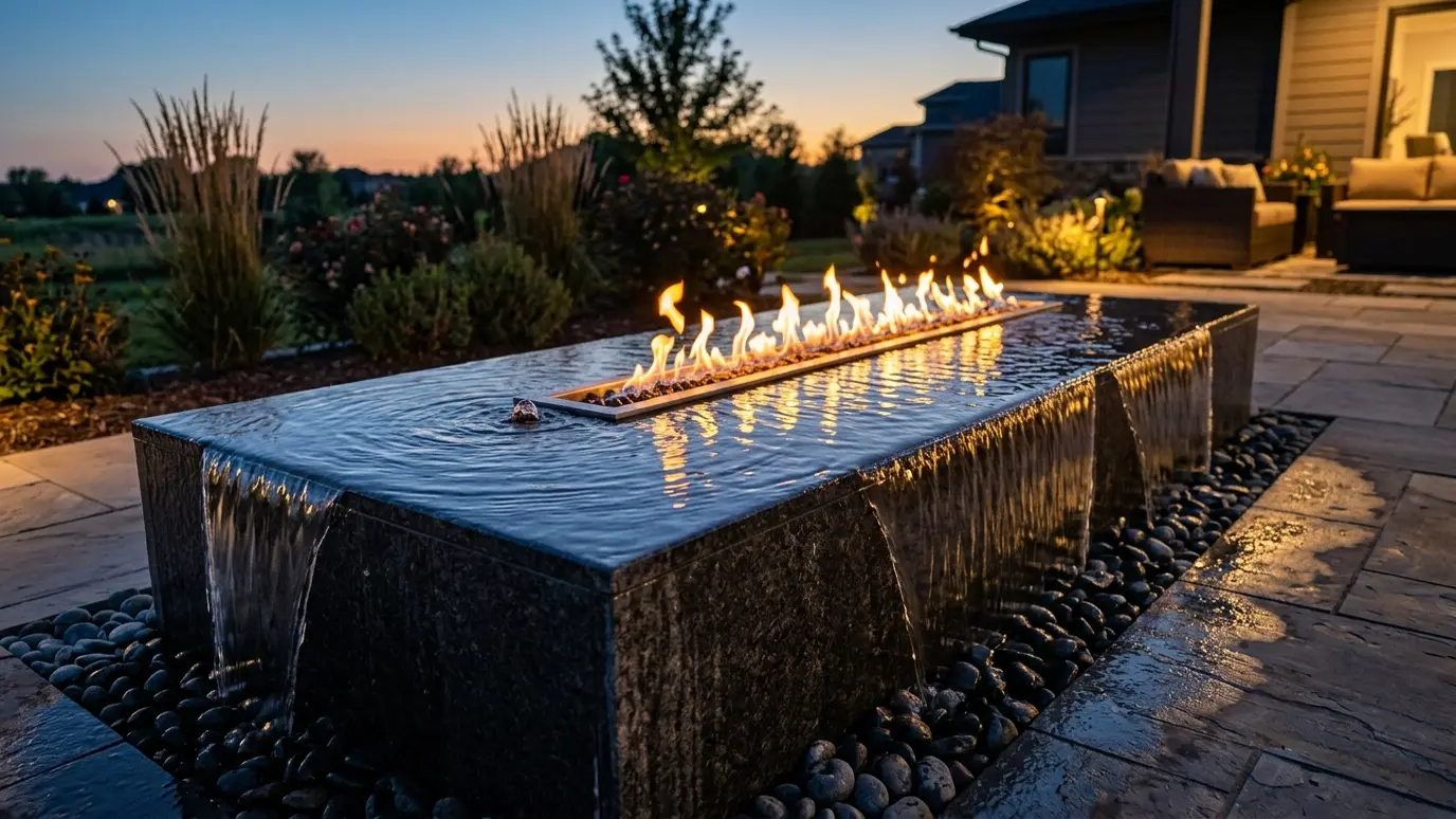 Fire and Water Features in Nashville and Middle Tennessee