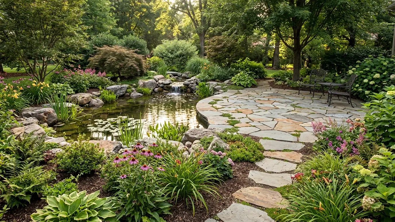 Pond Landscaping and Hardscape in Nashville and Middle Tennessee