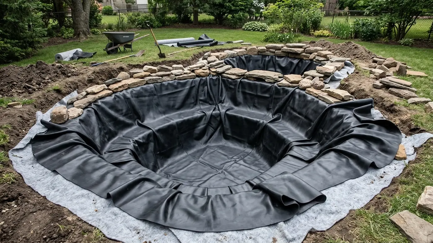 Pond Liner Installation in Nashville and Middle Tennessee